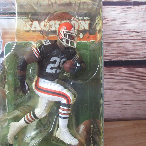James Jackson NFL Series 3 Running Back Figure McFarlane Sports  NIB 2002 - Picture 3 of 7